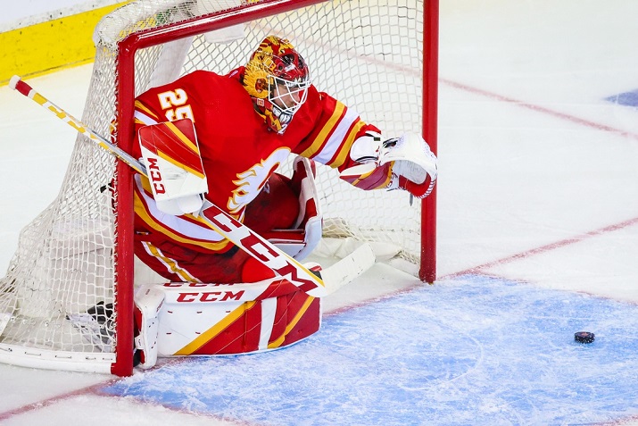 Die Calgary Flames geben dem Torwart Jacob Markström eine Chance, in der letzten Saison zu spielen